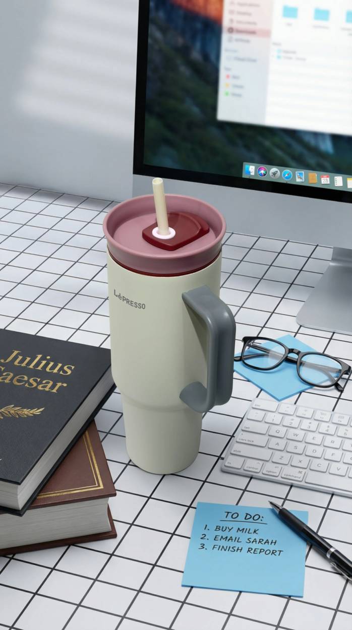 ماگ مسافرتی و عایق‌دار LePRESSO مدل  LPCFFQS0061