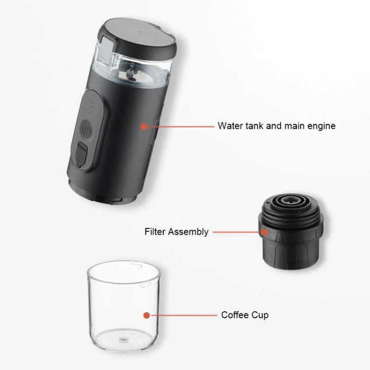 Portable Espresso Coffee Maker CF-1801BGC