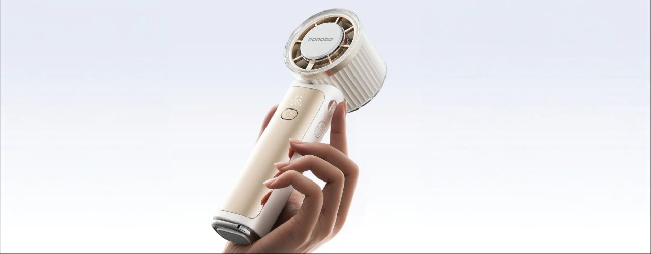 فن دستی، گردنی و رومیزی شارژی پورودو Chillo Cryo مدل PDLFSTSM101