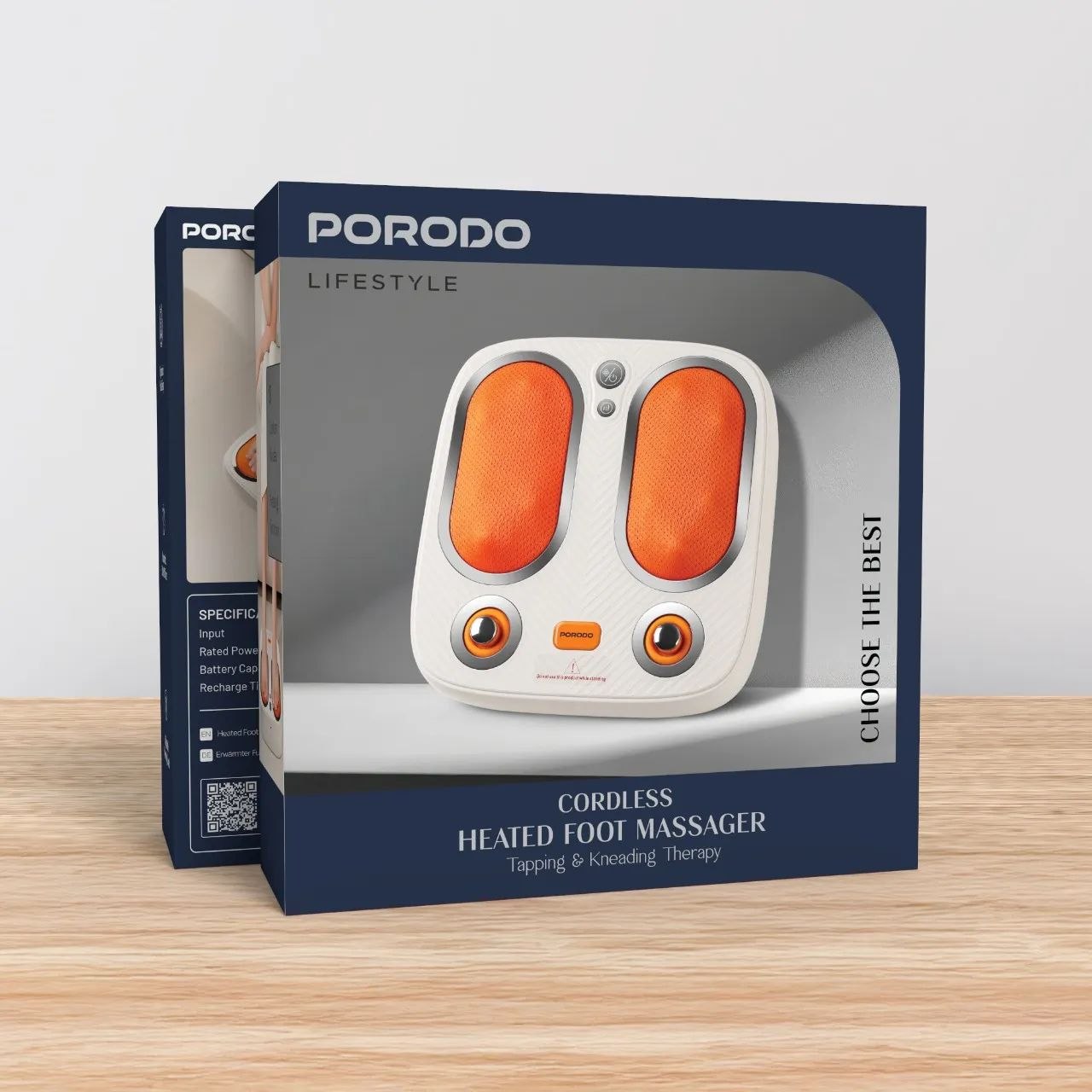 Porodo Cordless Heated Foot Massager