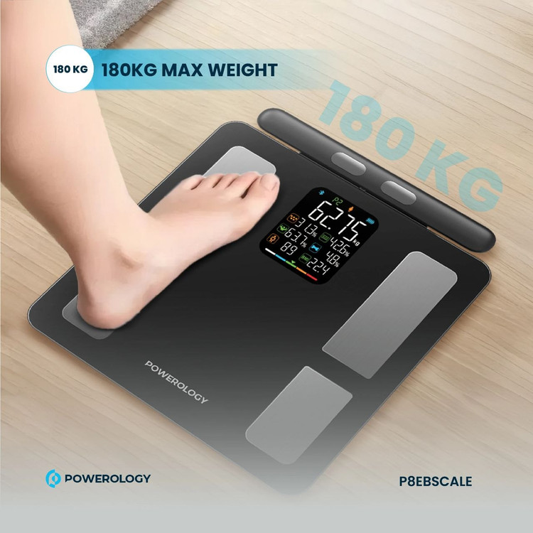 ترازو هوشمند Powerology P8EBSCALE مشکی