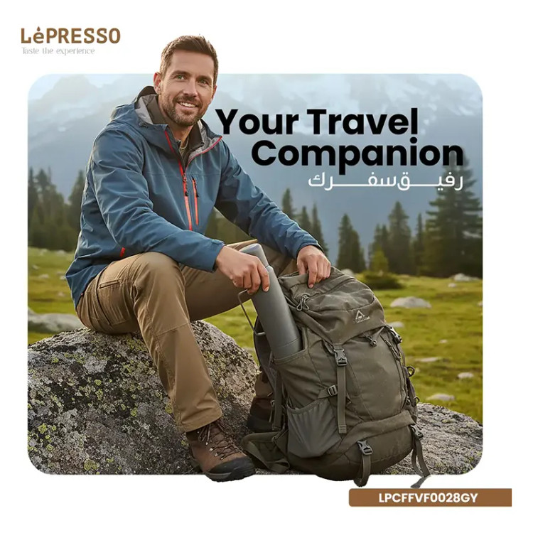 فلاسک مسافرتی LePresso مدل LPCFFVF0028 ظرفیت ۱.۲ لیتر