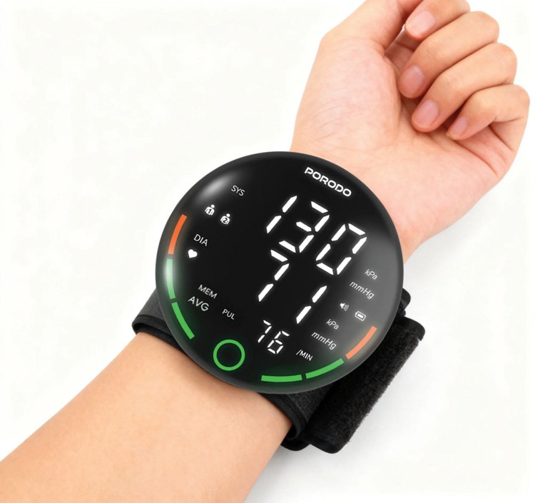 فشارسنج دیجیتالی مچی Porodo LiveOn-II مدل PDW01BBK