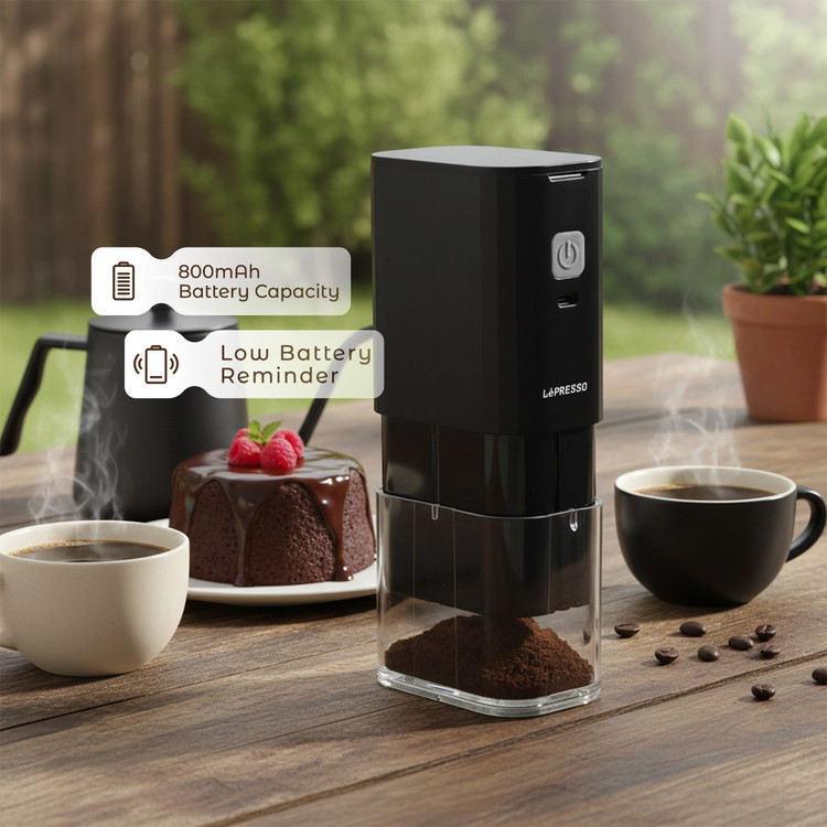 آسیاب قهوه شارژی لپرسو LePresso مدل JETGRIND Cordless