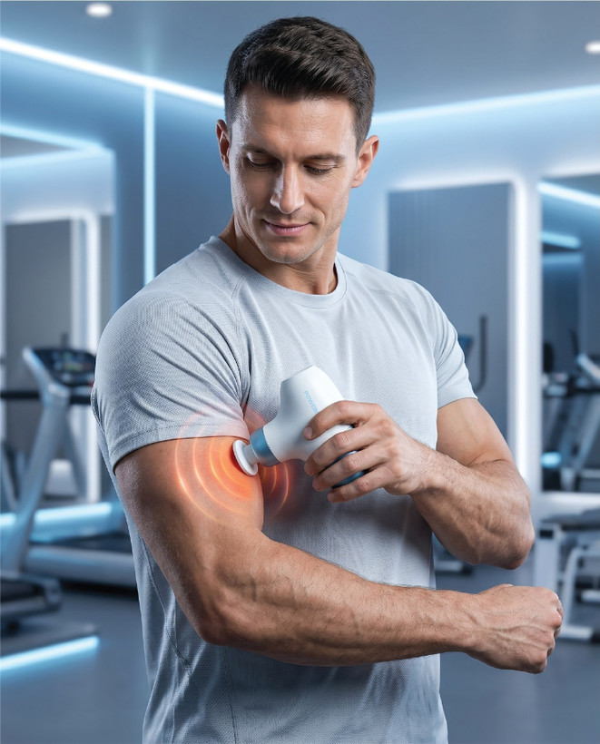 ماساژور تفنگی کامپکت پاورولوژی مدل Powerology PWJCM5VBLWH